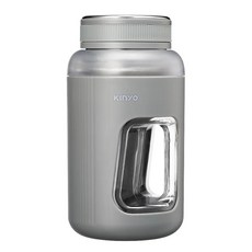 Kinyo 無線隨行杯充電式果汁機 102 x 102 x 195mm 500g 600ml, JRU-750, 灰色