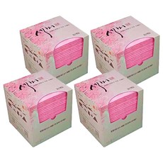 세미 뽑아쓰는 수세미 핑크, 30개입, 4개