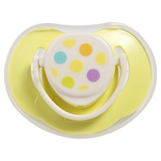 Combi 康貝 安撫奶嘴, 0-3個月, 黃綠色, 1組