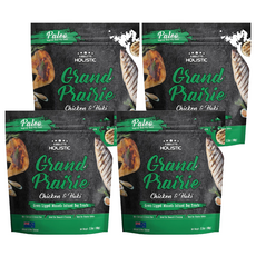 ABSOLUTE HOLISTIC 全齡犬 鮮食肉片, 紐西蘭雞肉 + HOKI鱈魚 + 綠貽貝 + 牛磺酸, 100g, 4包