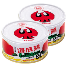 紅鷹牌 油漬海底雞, 不含防腐劑及化學色素 料理好幫手, 170g, 2罐