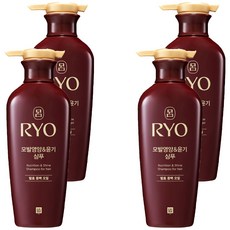 RYO 呂 經典頭髮滋養光澤洗髮精, 4瓶, 400ml