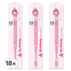 아텍스 마이멜로디 피규어 유아 칫솔, 혼합색상, 1개입, 18개