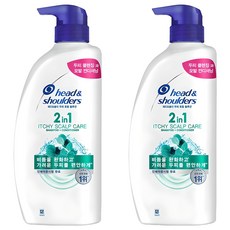head&shoulders 海倫仙度絲 頭皮護理洗潤合一洗髮精 清新花香, 800ml, 2瓶