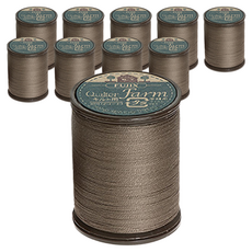 FUJIX Ltd. 富士克 Farm 鋪棉線, 112咖啡棕色, 10個