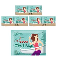 康乃馨 律動美人護墊 無香 2包入, 14cm, 76片, 3組