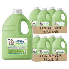 LION 獅王 趣淨 Ai! Kekute 泡泡洗手慕斯大容量補充瓶, 白葡萄香, 2.45L, 8桶