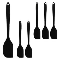 minono 米諾諾 不沾鍋矽膠小刮刀 6個, 顏色隨機, 1組