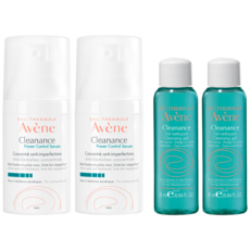 아벤느 클리낭스 파워 컨트롤 세럼 30ml + 클리낭스 클렌징젤 25ml, 2세트