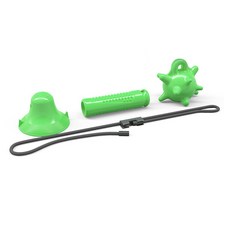 Welluv 高級狗玩具 4 件套 WL-1090, 綠色, 1套