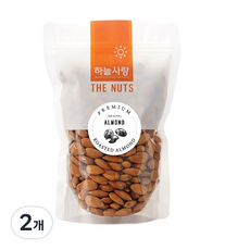 天空之愛無鹽烤杏仁, 400g, 2個