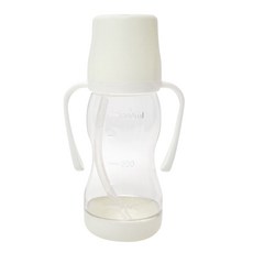 아가프라 라온 빨대컵, 350ml, 1개, Ivory