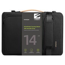 Innostyle OmniProtect系列 14吋 筆電/平板/電腦 手提/側背包 附肩帶, 35 x 26 x 5cm, 黑色, 1個