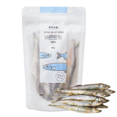 반려소반 반려동물 바른 트릿 간식, 1개, 열빙어, 40g