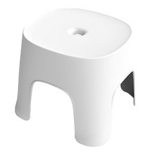 小麥購物 北歐風小矮凳/穿鞋椅 L1113, 初雪白, 1個