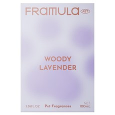 FRaMULa 芬乘 寵物香氛機補充液, 紫色薰衣草烏木, 100ml, 含抗菌因子, 1瓶