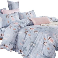 LoveCity 寢城之戀 台灣製 吸濕排汗萊賽爾天絲床包枕套組