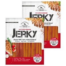 Petty Man 牛雞雙拼潔牙六角棒, 原味, 2個, 180g