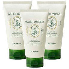 SKINFOOD 泛酸水芹煥新清爽洗面乳, 3條, 150ml