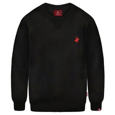 BEVERLY HILLS POLO CLUB 比佛利保羅 男女通用 Timeless 刺繡logo 刷毛大學T恤 CPM9T00