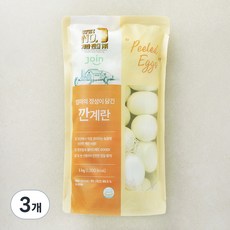 조인 깐계란 1kg, 3개