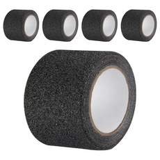 파리박사 미끄럼방지 테이프, 5개, 블랙