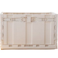 Living Happy 大容量折疊盒 63L, 1個, 象牙