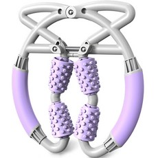 EGOWELL 強度可調整式按摩滾輪, 1個, 紫色的
