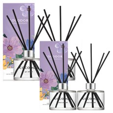 코코도르 퍼퓸 디퓨저 2p 세트, 숲속새벽공기, 시트러스라벤더, 200ml, 1개