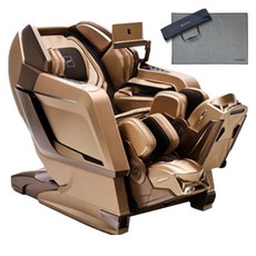 바디프랜드 퀀텀 B앤O 안마의자 + 러그 세트 방문설치, 혼합색상(안마의자), 그레이(러그), BFR-9020