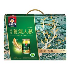QUAKER 桂格 養氣人蔘 補氣禮盒 8瓶, 480ml, 1盒