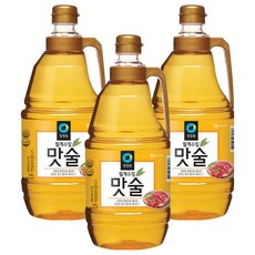청정원 월계수잎 맛술, 1.8L, 3개