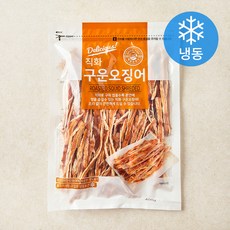 해맑은푸드 직화 구운오징어 (냉동), 400g, 1개