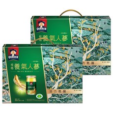 QUAKER 桂格 養氣人蔘 補氣禮盒 8瓶, 480ml, 2盒