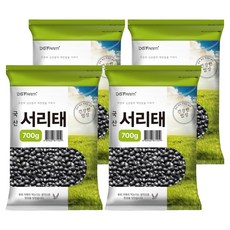 건강한밥상 국산 서리태, 700g, 4개