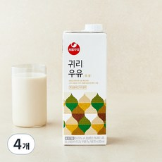 서울우유 귀리우유, 750ml, 4개