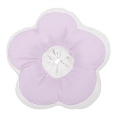 小花伊莉莎白圈術後防舔頭套, 1個, 淡丁香紫