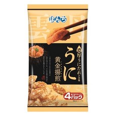 Bonchi 黃金味揚米果 海膽風味 4入, 64g, 1包
