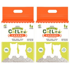 MRC 瑪西森林 貓砂 除臭稻殼 1.5mm 無香味, 6L, 2包