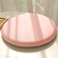 Lead home 防汗絲綢記憶海綿圓椅墊