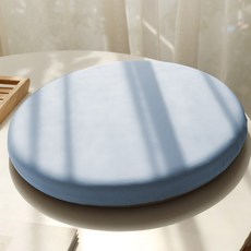 Lead home 防汗絲綢記憶海綿圓椅墊