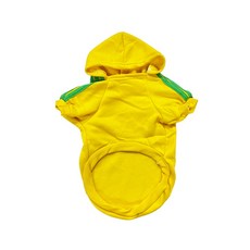 狗衣服 布料 中國產, 黃色, 1件