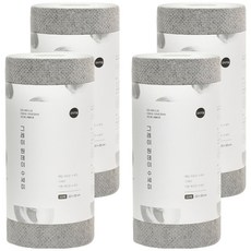 DEARCUS 一日一拋菜瓜布, 灰色, 60入, 4捲