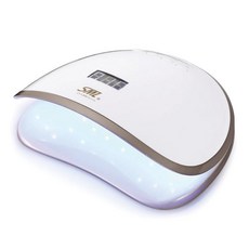 SM Eco Lab SML S8 LED UV凝膠美甲燈, 白色的, 1個
