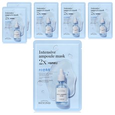 PASSION&BEYOND 2X玻尿酸水潤安瓶面膜 25ml, 6片, 1片