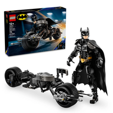 LEGO 76273 Batman Construction Figure and the Bat-Pod Bike, 1盒, 蝙蝠俠 & 蝙蝠機車 黑色