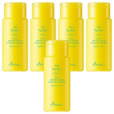 [비건뷰티] 아리얼 더 퍼펙트 율무 효소 스크럽 파우더 클렌저, 55g, 5개