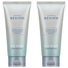 PASSION&BEYOND Homme溫和泡沫潔面乳, 150ml, 2條