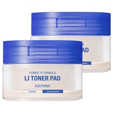 잇츠스킨 파워 10 포뮬라 엘아이 토너 패드 감초줄렌 140ml, 2개, 60개입