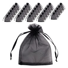 올쉴드 해충방지 과일 방충 망사 주머니 04 검은색 17 x 23 cm, 50개